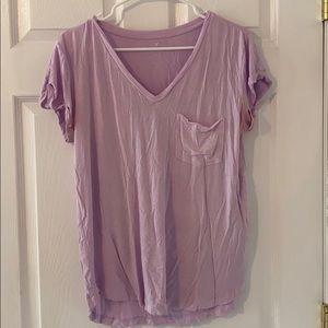 Purple t shirt